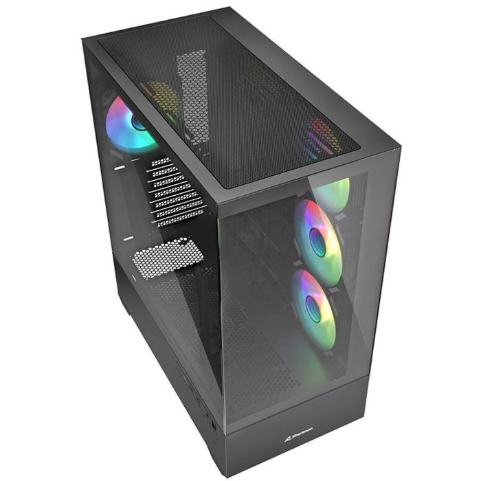 Sharkoon AK6 RGB ATX 1xCristal Negro 2