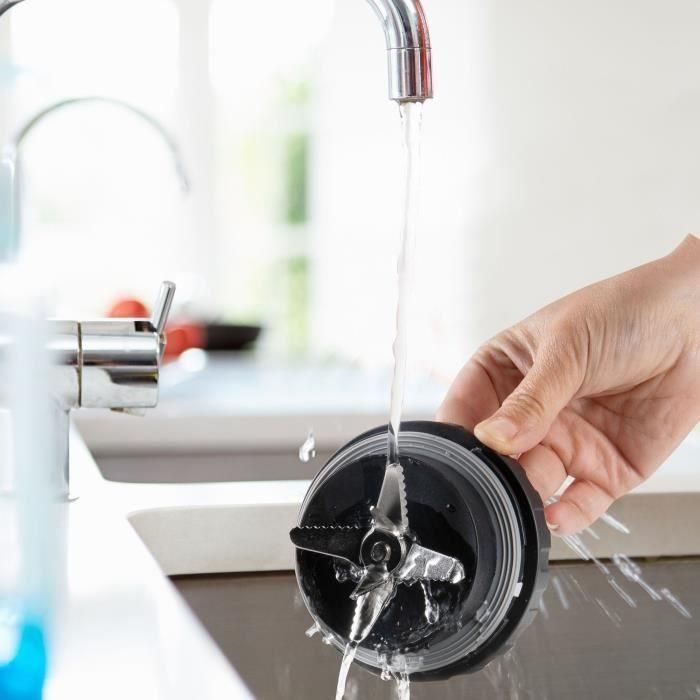 Domo DO740BL Licuadora Alta Velocidad 1400W 1,75L Gris 4