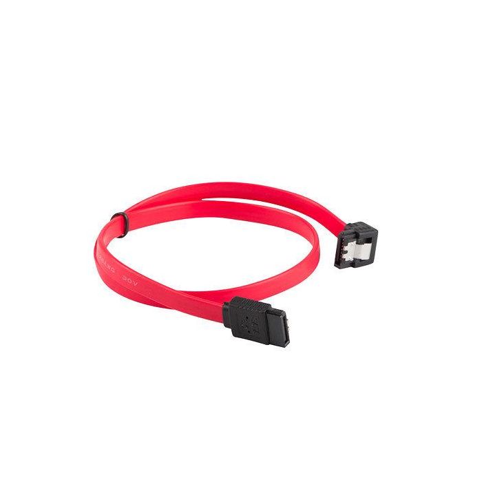 Lanberg Cable Sata III 6 Gb/s 50 cm Conector Angulo Recto 90 Grados Rojo Lanberg Cable Sata III 6 Gb/s 50 cm Conector Angulo Recto 90 Grados Rojo