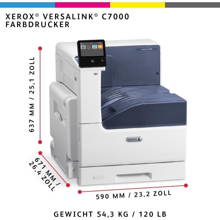 Xerox C7000V_N Versalink C7000 – Impresora Láser/LED Color para Oficina y Negocio 20