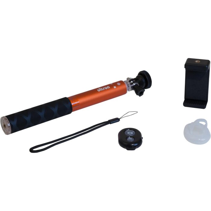 Ultron Selfie-Stick Alu 80 gold/orange 1 Ultron Selfie-Stick Alu 80 gold/orange 1