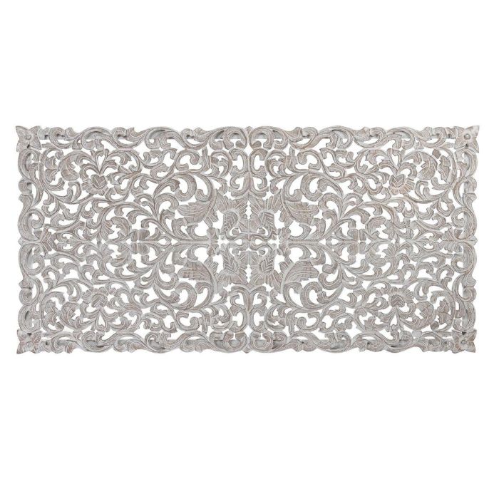 Cabecero de Cama DKD Home Decor Blanco Natural Madera Madera MDF 160 x 3,5 x 80 cm 0 Cabecero de Cama DKD Home Decor Blanco Natural Madera Madera MDF 160 x 3,5 x 80 cm 0