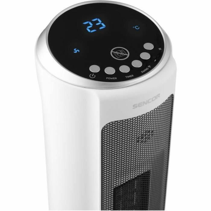 Radiador de torre cerámico - SENCOR - SFH 8994WH - Hasta 2000 W - 3 modos - 24 m² / 60 m³ - Mando a distancia - Blanco 2 Radiador de torre cerámico - SENCOR - SFH 8994WH - Hasta 2000 W - 3 modos - 24 m² / 60 m³ - Mando a distancia - Blanco 2