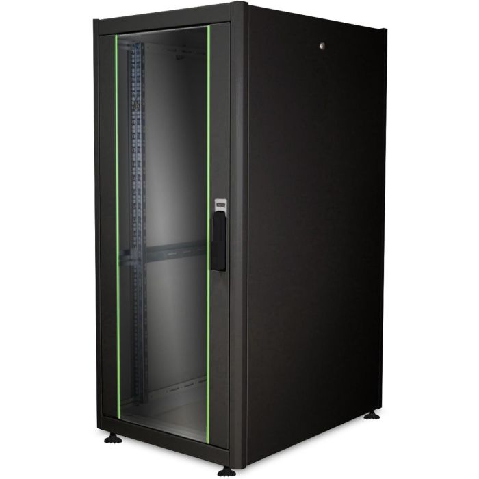 DIGITUS Netzwerkschrank Dynamic 26HE 1300x600x800mm schwarz (Speditionsversand)