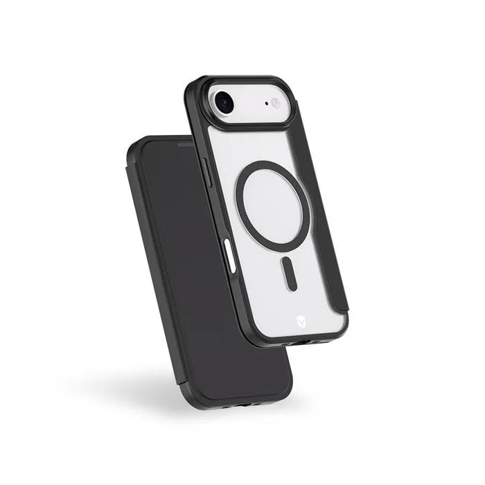 Force Case Funda MagSafe Folio para iPhone 12, 13 y 14 Air, Color Negro - AABIR79014