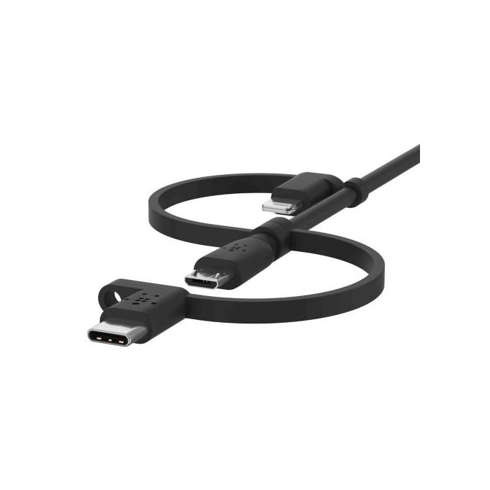 Cable USB Belkin CAC001BT1MBK Negro 1 m 4