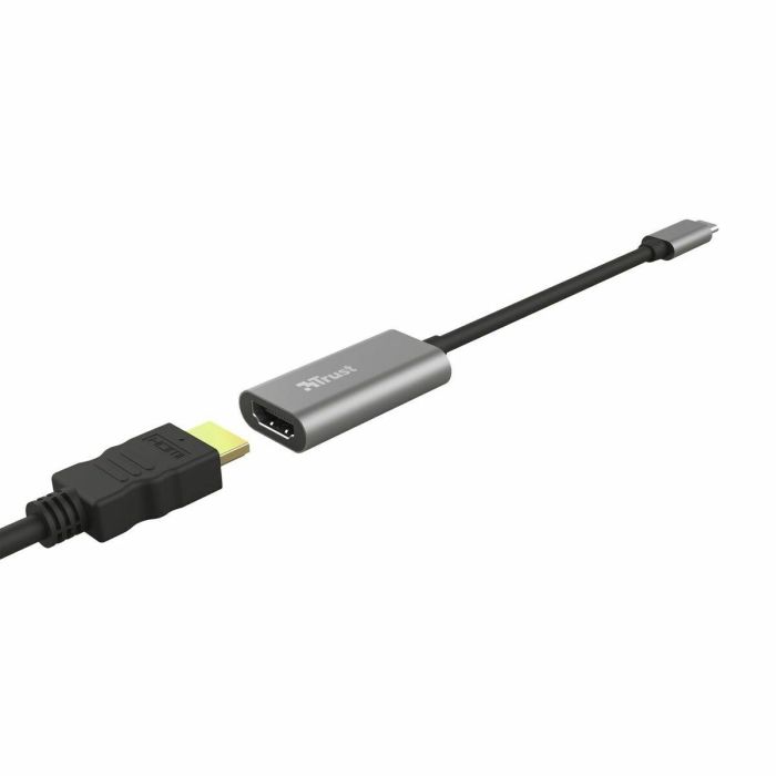 Adaptador Trust Dalyx / USB Tipo-C Macho - HDMI Hembra 4 Adaptador Trust Dalyx / USB Tipo-C Macho - HDMI Hembra 4