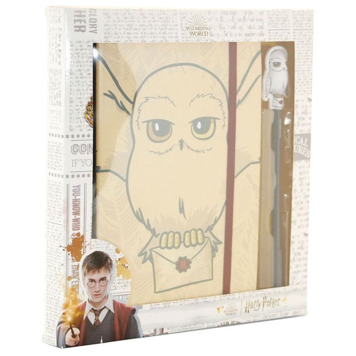 Set diario + boligrafo Hedwig Harry Potter 3 Set diario + boligrafo Hedwig Harry Potter 3