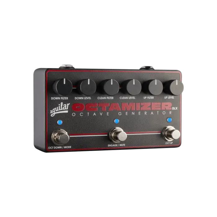 Aguilar Octamizer DLX Pedal de Octavador para Bajo Eléctrico, 3 Footswitches, Modos de Filtro 0 Aguilar Octamizer DLX Pedal de Octavador para Bajo Eléctrico, 3 Footswitches, Modos de Filtro 0