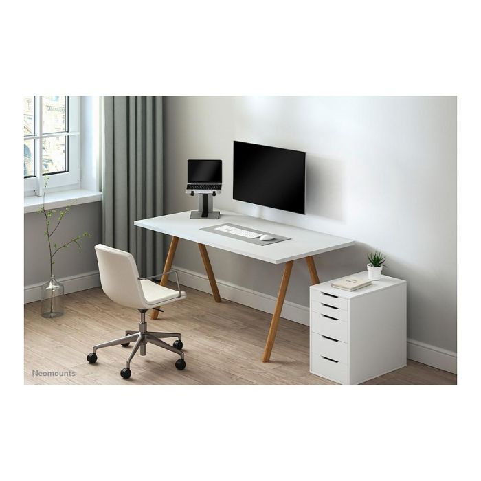 Neomounts NSLS200 Soporte Plegable para Portátil 10-17", Máx 5 kg, Plata