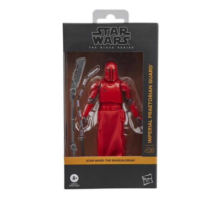 Hasbro Star Wars The Black Series Figura de Acción Coleccionable Guardia Pretoriano Imperial The Mandalorian Juego de Rol 15 cm con 2 accesorios