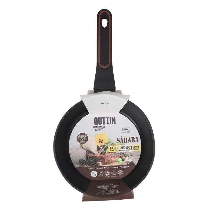 Quttin Sartén 20 cm aluminio forjado M/Soft Full Saha (6 Unidades) 1