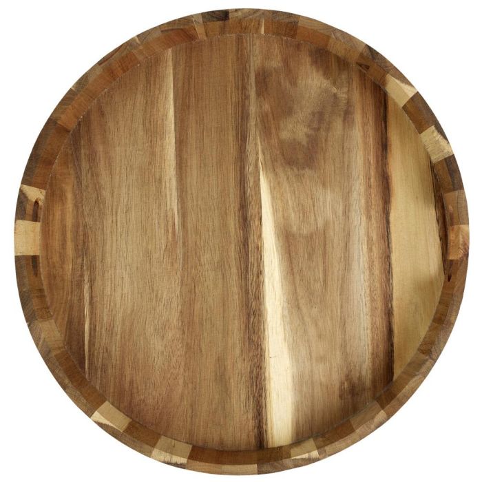 Home Deco Factory Bandeja de Acacia Diámetro 40 cm Cocooning 2 Home Deco Factory Bandeja de Acacia Diámetro 40 cm Cocooning 2