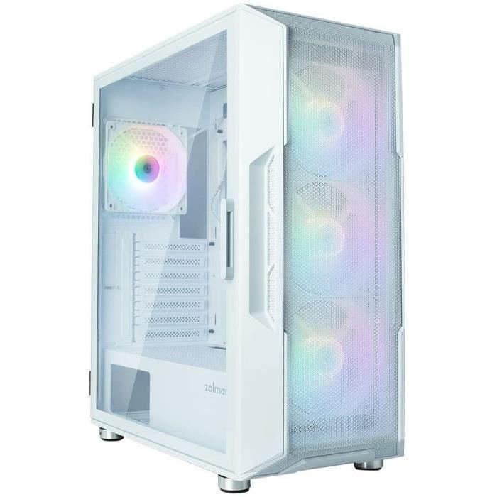 Caja de PC sin fuente de alimentación - ZALMAN i3 NEO (Blanco) - Torre media - Formato ATX Caja de PC sin fuente de alimentación - ZALMAN i3 NEO (Blanco) - Torre media - Formato ATX