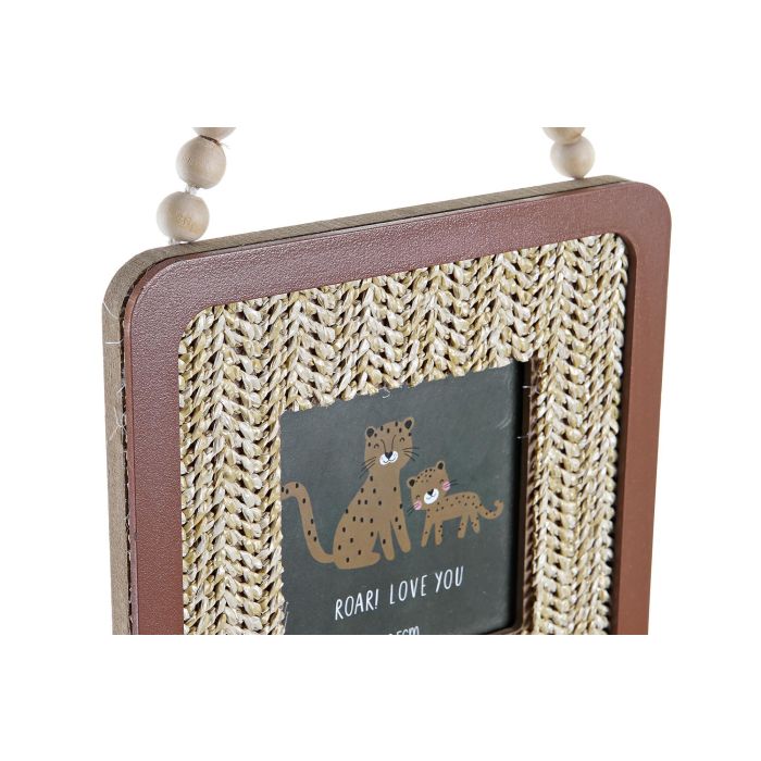 DKD Home Decor Marco Multifoto Kids Colección León Pompón para 3 Fotos MDF Multicolor Natural 64x16 cm Pack de 4 Unidades 2 DKD Home Decor Marco Multifoto Kids Colección León Pompón para 3 Fotos MDF Multicolor Natural 64x16 cm Pack de 4 Unidades 2