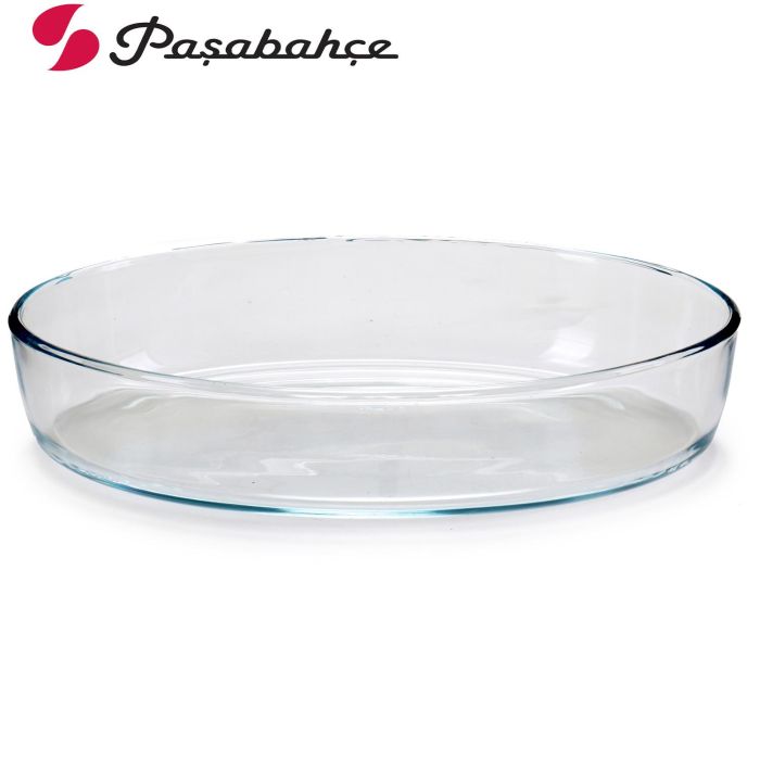 Bandeja Ovalada Pasabahce 2360ml - Vidrio Borosilicato 22x6x30.5cm, Apta Horno (6 Unidades) 1 Bandeja Ovalada Pasabahce 2360ml - Vidrio Borosilicato 22x6x30.5cm, Apta Horno (6 Unidades) 1