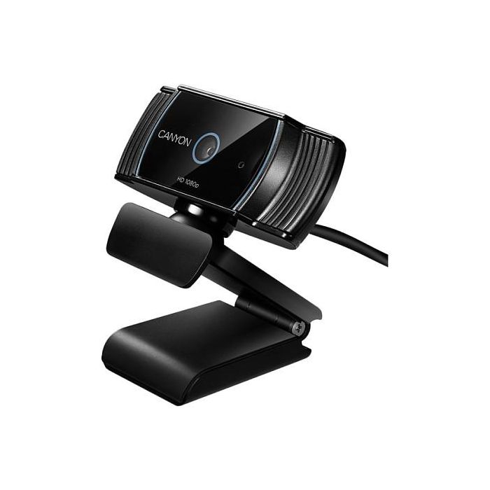 Canyon Webcam C5 Full HD 1080p, Autoenfoque, Micrófono Incorporado, Negro