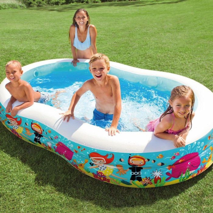 Piscina Hinchable Intex Paradise 700 L 262 x 46 x 160 cm (3 Unidades) 2