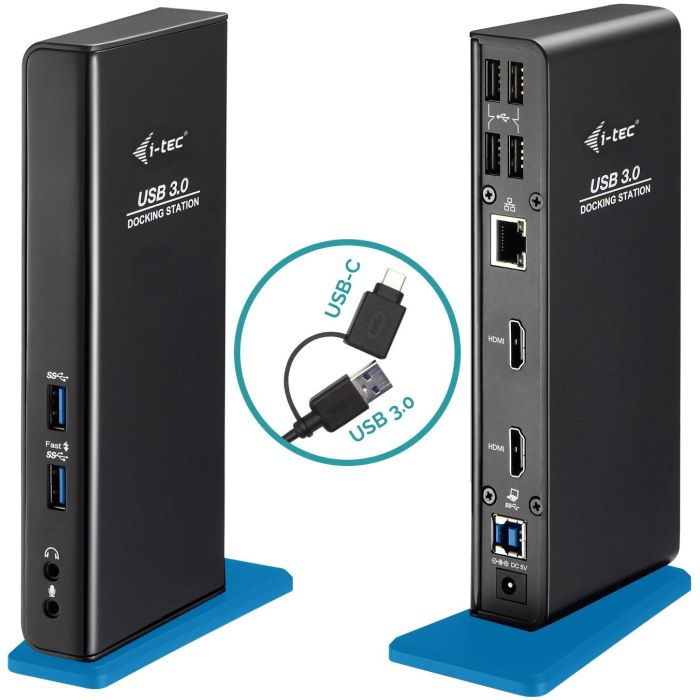 Hub USB i-Tec U3DUALHDMIDOCK 0 Hub USB i-Tec U3DUALHDMIDOCK 0