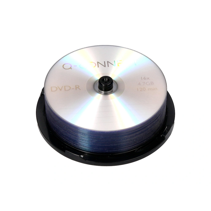 Q-connect DVD-R Capacidad 4.7GB Duración 120min Velocidad 16x Bote de 25 Unidades 2 Q-connect DVD-R Capacidad 4.7GB Duración 120min Velocidad 16x Bote de 25 Unidades 2