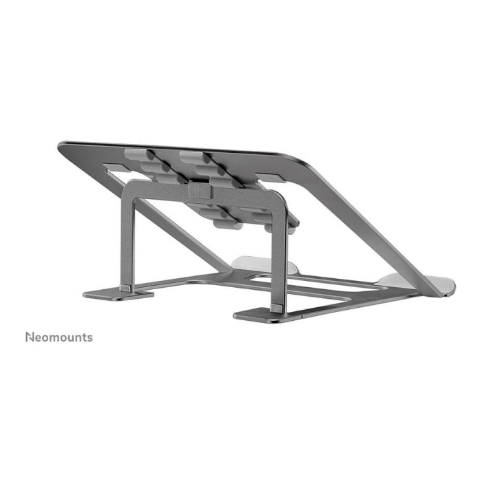 Neomounts NSLS085GREY Soporte para portátil, Gris, Aluminio, Plegable, Universal, para Pantallas de 10-17 Pulgadas, Carga Máxima 5kg 3