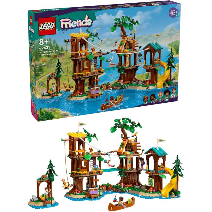 LEGO 42631 Friends La Casa del Árbol del Centro de Ocio - Set de Juego de Construcción para Niños y Niñas 12 LEGO 42631 Friends La Casa del Árbol del Centro de Ocio - Set de Juego de Construcción para Niños y Niñas 12