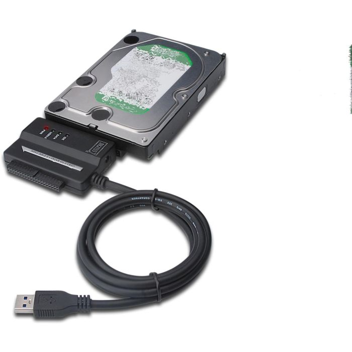 DIGITUS HDD-Adapterkabel USB3.0 -> SATAII + 3.5" IDE 2