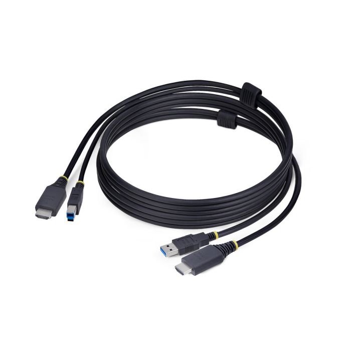 Cable adaptador Startech HU1226-KVM-CABLE Negro 1,8 m 8 Cable adaptador Startech HU1226-KVM-CABLE Negro 1,8 m 8