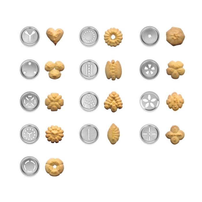 Quttin Pistola Manga Pastelera con Accesorios de Acero Inoxidable 22 cm Largo x 15 cm Ancho x 6 cm Alto (12 Unidades) Quttin Pistola Manga Pastelera con Accesorios de Acero Inoxidable 22 cm Largo x 15 cm Ancho x 6 cm Alto (12 Unidades)