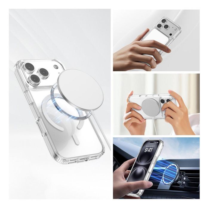 4smarts 541558 Set de Inicio Premium 3 en 1 para Apple iPhone 17 Pro, Transparente, Blanco 1