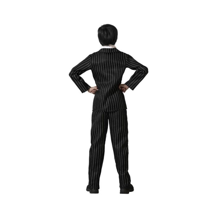 Disfraz Fantasma Negro Con Corbata Niño 7-9 Años 2 Disfraz Fantasma Negro Con Corbata Niño 7-9 Años 2