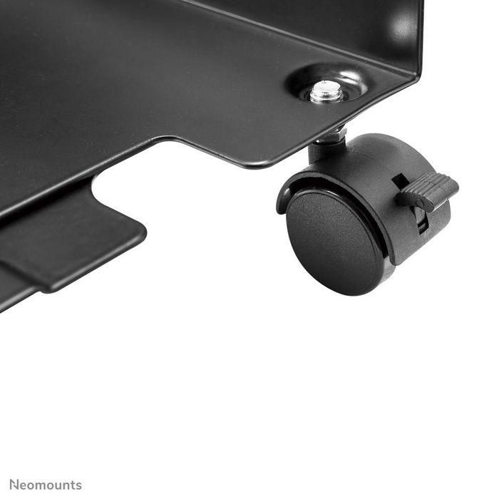 Neomounts CPU-M100Black - Soporte Móvil Ajustable para CPU y Torres PC, Instalación Vertical, Ancho 12-21 cm, con Ruedas Bloqueables - Negro 4