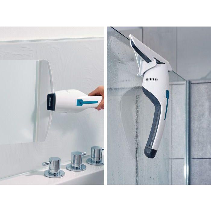 LEIFHEIT 51035 - Aspirador de baño y cristal Nemo - Depósito 60ml - Autonomía 45min - IPX7 - Diseño ergonómico y estilizado 3