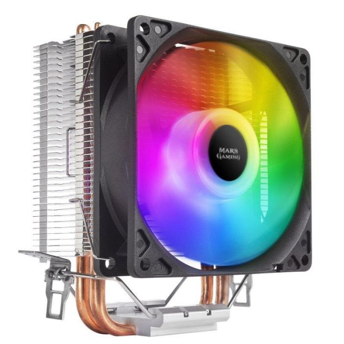 Ventilador con Disipador Mars Gaming MCPUARGB/ 9cm 1 Ventilador con Disipador Mars Gaming MCPUARGB/ 9cm 1