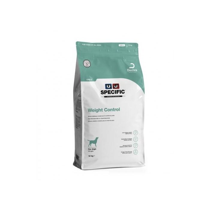 Dechra Specific Weight Control 12 kg - Alimento dietético para perros con control de peso y regulación de glucosa