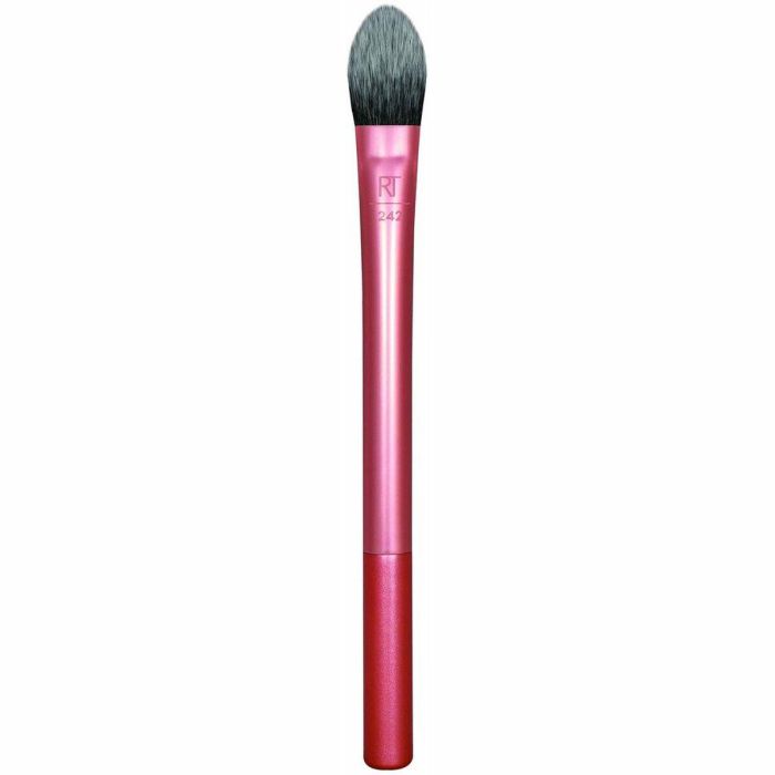 Real Techniques Brocha de Maquillaje BRIGHTENING CONCEALER para Contorno de Ojos, Correctores y Cremas, Aplicador Multifuncional Vegano 1 u Real Techniques Brocha de Maquillaje BRIGHTENING CONCEALER para Contorno de Ojos, Correctores y Cremas, Aplicador Multifuncional Vegano 1 u