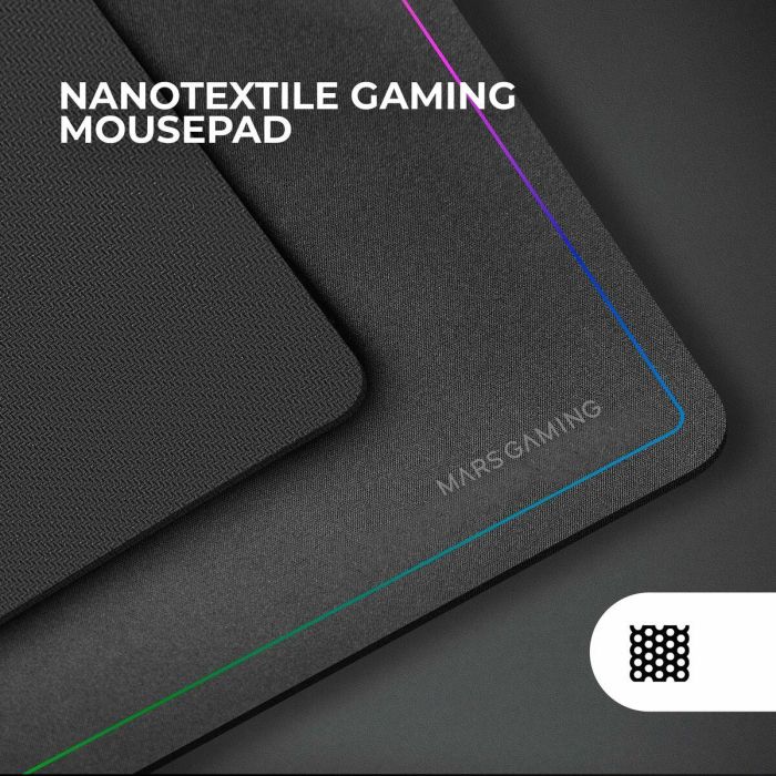 Mars Gaming Kit Gaming 4en1 MCP124PRO - Teclado RGB, Ratón 3200 DPI, Auriculares FRGB, Alfombrilla Nanotextil 2