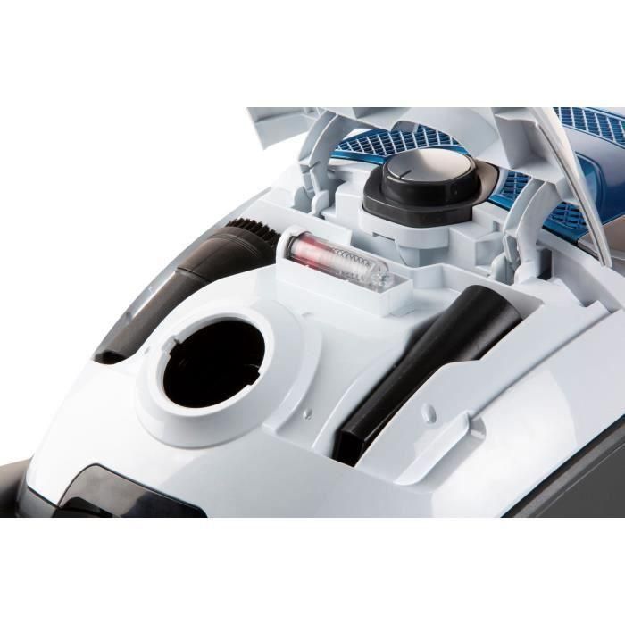 DOMO DO7291S - Aspirador de bote 3L - 700W - 68dB - Potencia de succión regulable - Cepillo para suelos Deep Clean 2