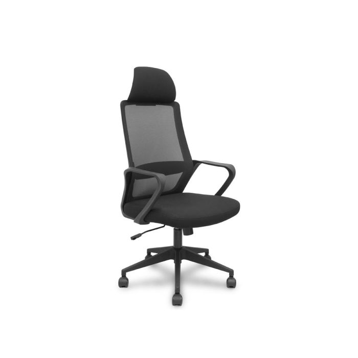 Silla De Direccion Pyc Pro534 Brazos Fijos Regulable En Altura Respaldo En Malla Negra Y Asiento Tela Negra 1 Silla De Direccion Pyc Pro534 Brazos Fijos Regulable En Altura Respaldo En Malla Negra Y Asiento Tela Negra 1