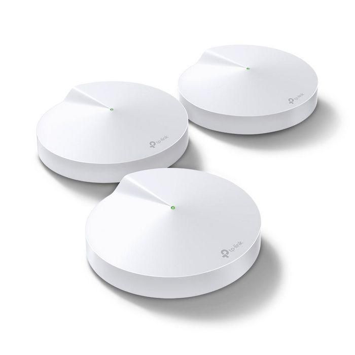 TP-Link Deco AC1300 Sistema WiFi Malla para Todo el Hogar, 3 Unidades, Cobertura 4500 Sq Ft, Doble Banda, HomeCare