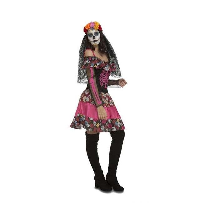 Disfraz día de los muertos vestido talla XXXL Disfraz día de los muertos vestido talla XXXL