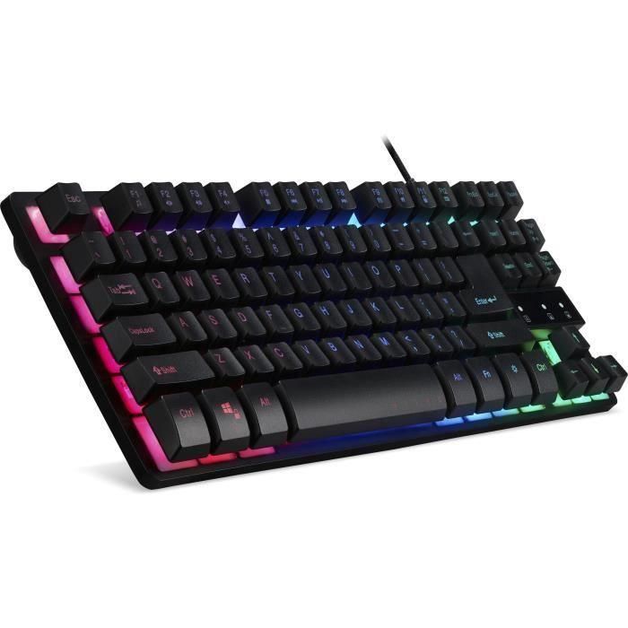 Teclado para juegos - Membrana - ACER - GP.KBD11.01W - AZERTY - Retroiluminación RGB 2 Teclado para juegos - Membrana - ACER - GP.KBD11.01W - AZERTY - Retroiluminación RGB 2
