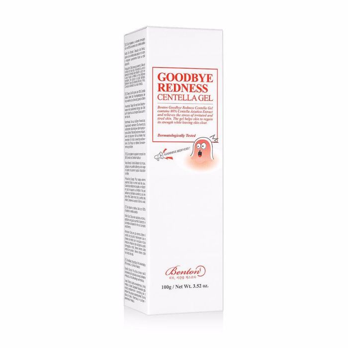 Benton Gel Facial Goodbye Redness Centella 100 Gr 2 Benton Gel Facial Goodbye Redness Centella 100 Gr 2