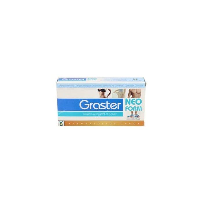 Tegor Graster Neoform 60 Cápsulas - Favorece Metabolismo de Grasas y Acción Diurética