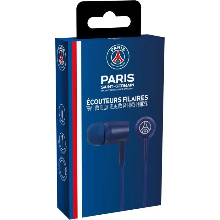 Konix Auriculares para PSG, con Cable, 10 mm, Micrófono Integrado, Jack 3.5 mm, 1.4 m, Azul - KON3328170027878