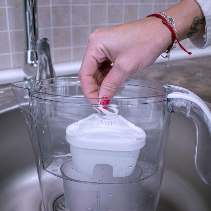 Jarra Filtrante TM Electron Transparente Plástico 2,3 L (4 Piezas) 5