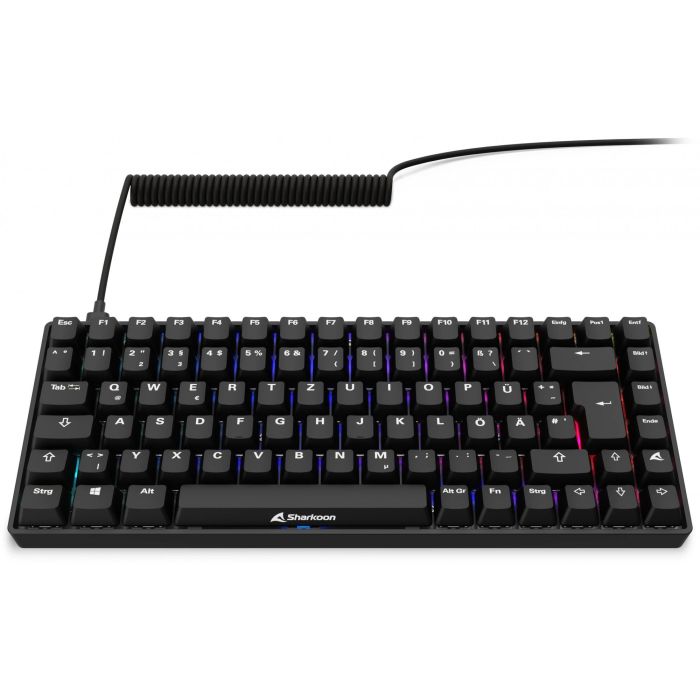 Sharkoon SKILLER SGK50 S3 PBT (schwarz. DE-Layout. Gateron G Pro 3.0 Yellow) 2 Sharkoon SKILLER SGK50 S3 PBT (schwarz. DE-Layout. Gateron G Pro 3.0 Yellow) 2