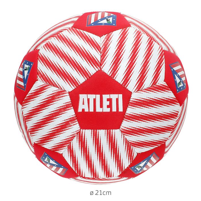 Balón de Fútbol Playa Atlético Madrid Talla 5 (12 Unidades) 3