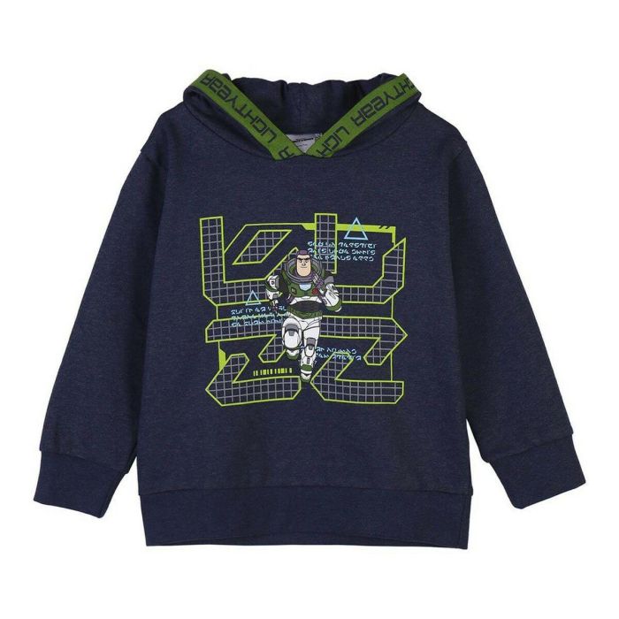 Sudadera con Capucha Niño Buzz Lightyear Azul 0 Sudadera con Capucha Niño Buzz Lightyear Azul 0
