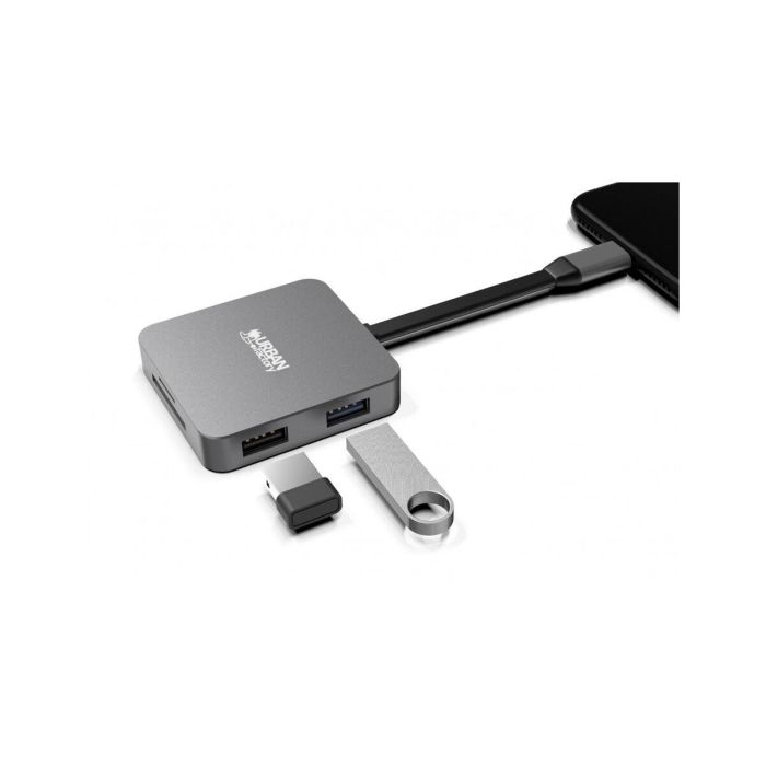 Hub USB Urban Factory TCM05UF 2 Hub USB Urban Factory TCM05UF 2